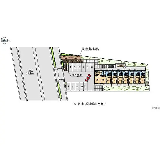 ★手数料０円★枚方市宮之阪　月極駐車場（LP）